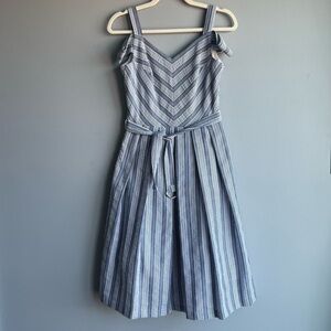 White House Black Market Seersucker Dress